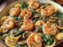 Creamy Spinach Mushroom Shrimp Shells