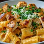 Garlic Butter Chicken Rigatoni Recipe