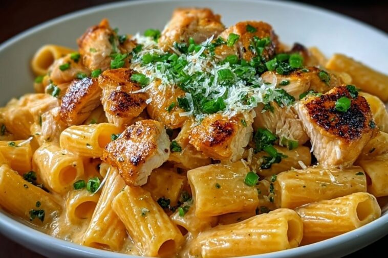 Garlic Butter Chicken Rigatoni Recipe