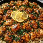 One-Pan Honey Butter Garlic Chicken & Rice